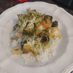 Easy to make. We had to serve it on rice though as it's not enough to be a stand alone main dish. 