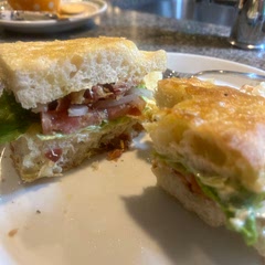 I made BLT’s with my loaf!  Delicious