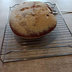 Super easy. Add flour if still sticking to the bowl when mixing 