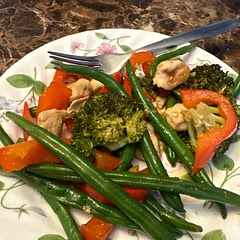Used green beans instead.. the flavor is amazing