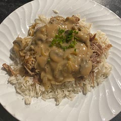 Great meal very yummy. Slow cooked the pork and served with rice 👍