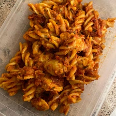 I tried the recipe with boursin cheese and without peppers as I don't really fancy it but still as good.