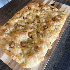 added some roasted garlic and rosemary! this is my 4th time making this recipe, its always delicious!