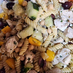Added chicken and only needed 1 lemon 