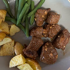 Used grass fed beef, sirloin cut. Turned out great! Juicy and tender and will be a go-to recipe for future dinners.