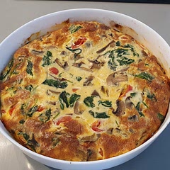 Could add some meat, for example sausages 