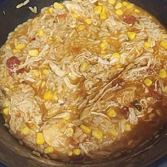 I added a can of corn and it was delicious 