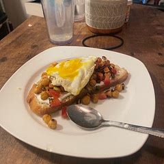 Super Yummy!!!!! Highly recommend its gonna be a staple from now on! I omitted the chile because im not a chile or peppers person and added tomato instead ! Also guys… add the greek yogurt and on sourdough it truly is a wonderful bite!