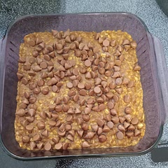 Very good flavor not too sweet even with the tons of chocolate chips my 6 year old added. A little gooeyer than I expected but I think I added a little too much banana, still yummy though. 
