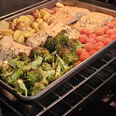 I used broccoli instead of asparagus. But it still was delicious and easy to make.