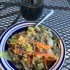 We left the hot sauce off and added a bit of soy sauce