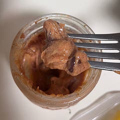 Missed the whole no whey part but turned out fine imo! I’m terrible at following recipes so I’m sure my proportions were completely off but I just used the listed ingredients (used honey and almond butter as substitutes) and it turned out great. I think it was the protein powder I was using (it has a thickener) or maybe my proportions but it came out with a very elastic caramel texture (in a good way). Trying it with some cocoa powder mixed in for a double chocolate flavor. I also have some vegan chocolate protein powder I want to try as well. Cool idea overall!