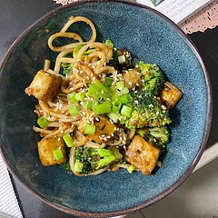 Due to dietary restrictions I used butter instead of oil and eliminated hoisin sauce. I also only had regular soy so I used half the amount. It was perfect.