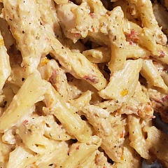Absolutely divine!
Added marinated artichoke hearts and blended them with the chicken broth and sun-dried tomatoes. Could probably add rice cauliflower for extra veggie consumption for kiddos next time. Definitely making again!