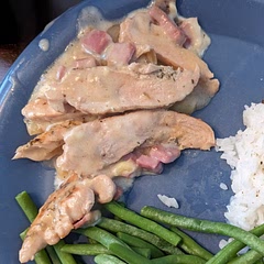 After reading the comments, I decided to add a lot more seasoning, as well as onions and garlic. The flavor came out all right as a result, but I agree the sauce was too watery. I'd make it again, just with a bit less sauce
