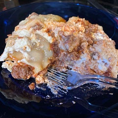 This was actually delicious. My husband and I are very picky with our lasagna and we were both pleasantly surprised.