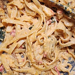 We added tomato and spinach to ours