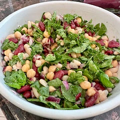 This was so good! I did add a splash or red wine vinegar and a tablespoon more of olive oil. I also added chopped spinach. Definitely will
Make this again.