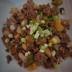 Quick, easy, and delicious! Definitely is a dish you can "add to" and customize. 