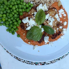Absolutely delish! Added watercress to the rice for added veg
