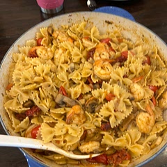 Add a little salt. I added shrimp. A hit with my family