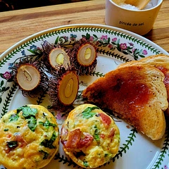 I added crisp bacon.