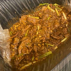 Pretty tasty! Good advice to freeze the meat slightly to make thinly slicing easier. Added two tablespoons of chili garlic for spice and it’s perfect.