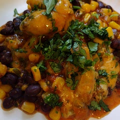 Delicious!  I had to cook it for an extra 10 minutes.  All the family enjoyed it!