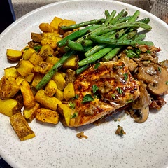 My partner said this was the best salmon I had ever made… this was because it was also the unhealthiest. Delicious nonetheless!