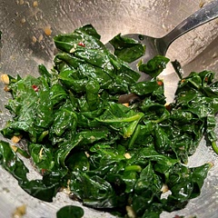 This made me and my husband fall in love with spinach