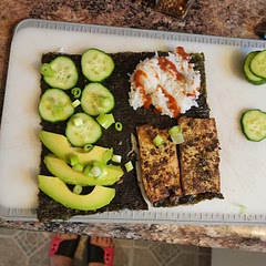 Absolutely delicious. Rice paper is essential 
