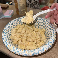 the taste is soooo good. I wish the sauce was thicker, it didn’t really get “thick” or “creamy” enough for me but that’s probably my error since i’m new to cooking! lol