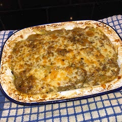 Added a sprinkling of cheese at the end and returned it to the grill to melt and slightly brown.