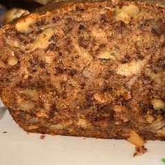 I used 5 bananas, 2 extra tablespoons of sugar & added chopped walnuts!!!