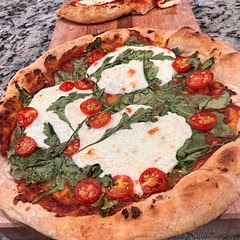 I’m a first timer.  With dough anyway.  

I know I over mixed my dough it just felt too sticky for me.  But it was still very good.  I’ll do better and try focaccia next!