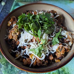 Definitely overcooked the rice/lentils so it was a little dry in places. Overall I would make it again with this in mind.