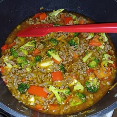 It was sooo tasty, we ate it with rice. I would suggest half the sugar the recipe calls for as it was incredibly sweet but apart from that wouldn't change it. 