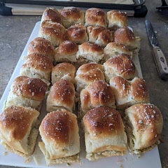 Made with homemade rolls. Delicious!