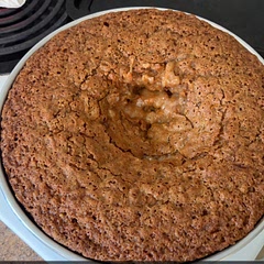 Followed the recipe and it just sunk in the middle. Cake wouldn’t cook through