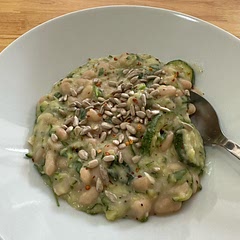 Woooow, this is divine! A great alternative to a risotto. Recipe states this is for 2 portions but that’s way too much. It feeds 3 perfectly.