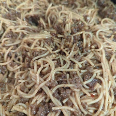 It was very tasty.  Used angel hair instead for the noodles.  