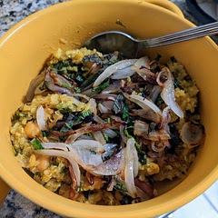 Really delicious, I love the carmelized onions on top! 