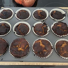 Burnt within the 20mins, and still raw on the inside. 

Will maybe try again in a cooler oven and for a little bit longer