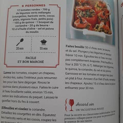 Pas encore expérimentée mais voici la photo de la recette complète 