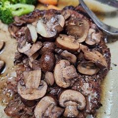 Almost forgot to take a picture. Delicious on top of steak.