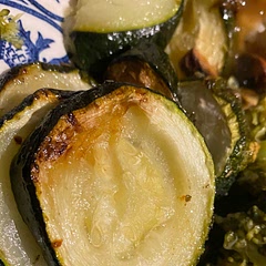 I cut my zucchini into rings and baking time was longer than mentioned. All worked out well and I’m happy with the recipe
