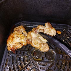 Fabulous!! So easy and tasty. I used boneless, skinless thighs and cooked 10min on one side and 5 on the other. They were perfectly done!! I used a sprinkle of flour and paprika, instead of cayenne and corn flour. Worked just fine.