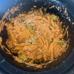 I used double the chicken and half the pasta. Turned out great! My wife loved it.