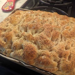 Here's my cooked focaccia ❣️