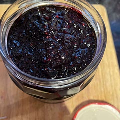 Picked some wild blackberries today and decided to try a jam recipe out. As the blackberries are wild I didn’t have to add any lemon or pectin and the jam ended up setting nicely! I also used granulated coconut sugar instead as it was what I had in the cupboard- it added a nice caramelised flavour overall. Great and easy recipe and has great tips on prepping jam jars 